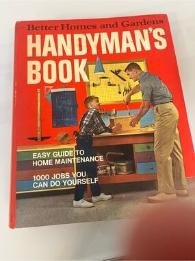 Better Homes and Gardens Handyman's Book - 1970 vintage publication